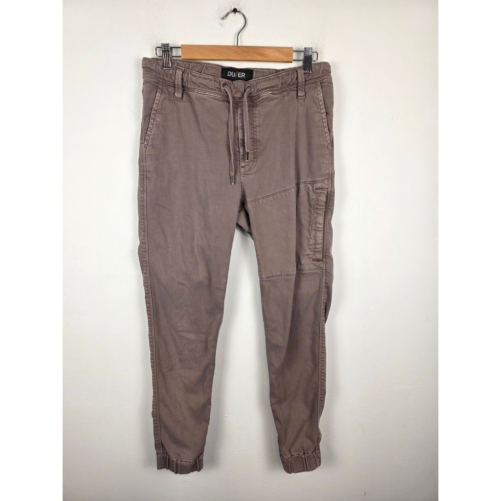 DU/ER N2X Slim Fit Joggers Mauve Brown Performance Cargo Pants 31x29 MJNS1100